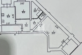 2-к. квартира, 85,8 м², 4/5 эт.
